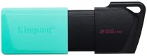 Pendrive Kingston DTXM/256GB Datatravel Exodia M USB 3.2 Turquesa/Preto