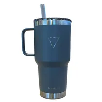 Hydrate Vaso 724188 c/Pajita 887ML Gris