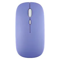 Mouse Dual Mode Sem Fio + Bluetooth 2.4GHZ / 1200DPI / USB - Purple