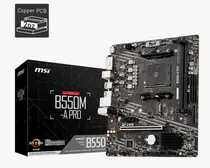 Placa Mãe AMD AM4 MSI B550M-A Pro Micro-ATX DDR4