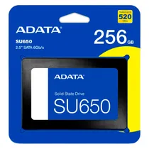 SSD Adata Ultimate SU650 256GB 2.5" SATA 3 - ASU650SS-256GT-R