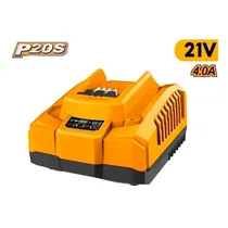 Carregador de Baterias Ingco FCLI20411 – 20V / 4AH