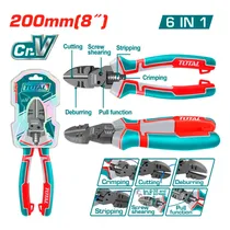 Alicate de Corte Multifunção Total THTMF386 – 8"