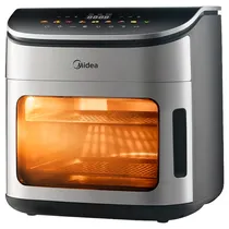 Fritadeira Elet. Air Fryer Midea MF-CY120K 12L 2500W 220V BLK/Inox
