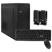 Kit Gab Teclado e Mouse Satellite K-701 Espanhol Preto