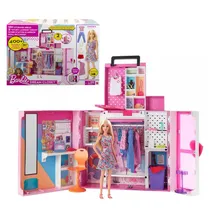 Guarda-Roupa Dos Sonhos Da Boneca Barbie Fashionista