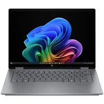 Notebook HP Omnibook X Flip Ai 14-FK0033DX AMD Ryzen Ai 7 350 Tela Touch Wuxga 14.0" / 24GB de Ram / 1TB SSD / WIN11HOME - Cinza (Inglês)