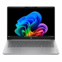 Notebook HP Omnibook 3 Snapdragon X 16GB Ram 256GB SSD Tela 14" 2K Oled Windows 11 Inglês Prata - 14-HZ0688DX