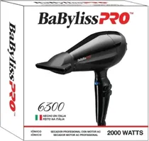 Secador Babyliss Pro Ionico B6300 220V/2000W Black 3030050187229