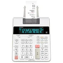 Calculadora com Bobina Casio FR-2650RC 12 Digitos / Bivolt - Branco