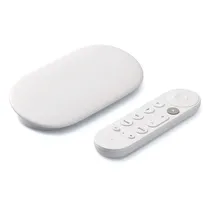 Google Chromecast GA-05662CA 4K Google TV - Branco (Caixa Danificada)