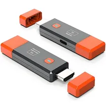 Extensor HDMI Wireless (GT-HDWL50B) Full HD - Cinza/Laranja