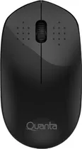 Mouse Quanta Optico QTMSS10 Silencioso Wireless Black