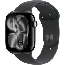 Apple Watch Series 11 MEUX4LW/A 46MM GPS - Jet Black Aluminum/Black Sport Band