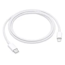 Cabo Apple MM0A3AM/A Original USB-C para Lightning 1 Metro - Branco