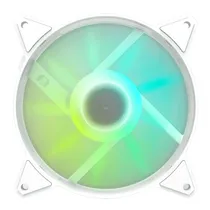 Cooler Fan de Gabinete Aigo Darkflash C6 C6M Argb, Molex 4-Pinos/Argb 3-Pinos/PWM 4-Pinos, 120MM, Branco