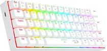 Teclado Redragon Dragonborn Mechanical White K630W-RGB (Red)