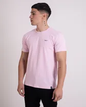 Remera NY Basica Rosado Masc