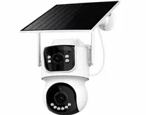 Cam Magnum Smart IP Icsee SG-02MINI 4G Painel Solar 4MP