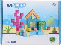 Cubos Magnéticos de Construção Magnetic Building Cubes Chuang Huang - CH1404 (105 Pçs)