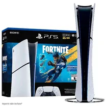 Console Sony Playstation 5 Slim CFI-2115B Edição Digital 825GB SSD 4K + Fortnite Flowering Chaos Bundle