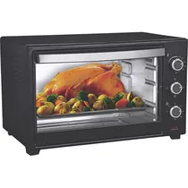 Forno Elétrico Mega Star HA602 2000 W 220V - Preto 60L