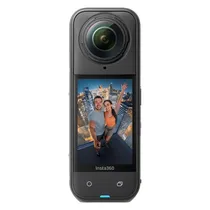 Câmera de Ação INSTA360 X5 Essentials Bundle Cinsaaha 72MP Wifi - Preto