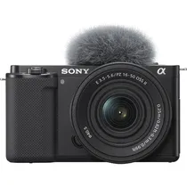 Câmera Sony ZV-E10 com Lente 16-50MM F/3.5-5.6 Os II