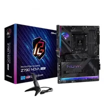 Placa-Mãe Asrock Z790 Nova Wifi DDR5 LGA1700 ATX Wi-Fi 7 - Preto