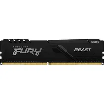 Memória Ram DDR4 Kingston 3200MHZ 16GB Fury Beast KF432C16BB1/16 - Preto