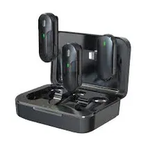 Devia Micrófono M8-2-L Wireless 2 En 1 Ligtning Black