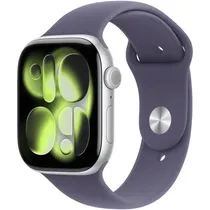 Apple Watch Series 11 46MM GPS MEVA4LW/A Aluminum Silver/Sport Band Purple Fog M/L (49625)