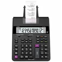 Calculadora com Bobina Casio HR-150RC 12 Digitos - Preto