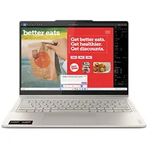Notebook Lenovo Yoga 7 2-IN-1 14AKP10 AMD Ryzen Ai 7 350 Pantalla Touch Oled Wuxga 14.0" / 16GB de Ram / 1TB SSD / WIN11PRO - Seashell (83JR0004US) (Inglés)
