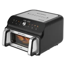 Fritadeira Elétrica Air Fryer Electrobras Bravo EBGAF-12 - 1900W - 12L - 110V - Preto