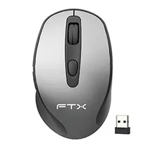 Mouse FTX MWB40 Wireless / Bluetooth - Cinza / Preto