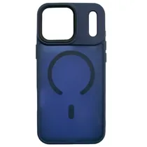 Capinha para iPhone 17 Pro Magsafe 3 In 1 - Azul/Transparente