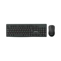 Teclado Y Mouse FTX FTXKM250 Wireless Portugués Black
