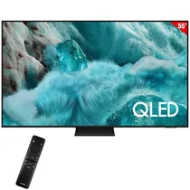 Smart TV  Qled 55" Samsung Q7F QN55Q7F5AG 4K Ultra HD Tizen Wi-Fi/Bluetooth com Conversor Digital