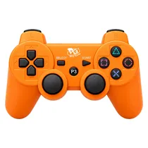 Controle Play Game Dualshock 3 Sem Fio para PS3 - Laranja