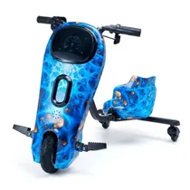 Triciclo Elétrico Interbras N9 6.5 120KG 250W - Azul Oceano