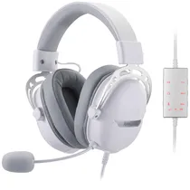 Headset Gamer Redragon Aurora H376WG - com Fio - Driver 50MM - Branco