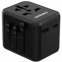 Adaptador de Tomada Satellite Universal AD-0002 - Preto