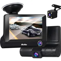 Câmera para Carro Kolke KUC-712 3 Em 1 Full HD - Preto