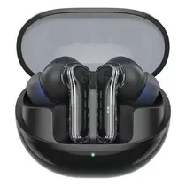 Fone Soundpeats Clear Black Bluetooth 5.3