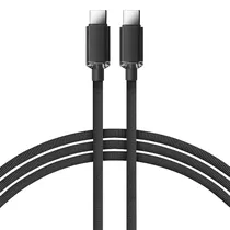 Cabo Xaea Athenea MODX-097 - USB-C/USB-C - 1 Metro - Tpe de Dupla Injeção - Preto