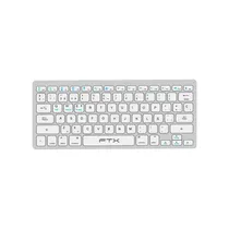 FTX Teclado FTXB1000 BT Ultra Slim Esp Plata
