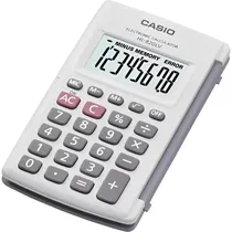 Calculadora Compacta Casio HL-820LV-We-W-DP - Branco