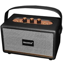 Speaker Prosper MK-321 / 60W com Bluetooth / Auxiliar / USB / TF / Micro SD - Preto