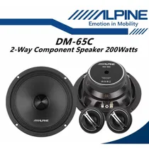 Alto Falante Alpine 6" DM-65C-G 200W/50RMS